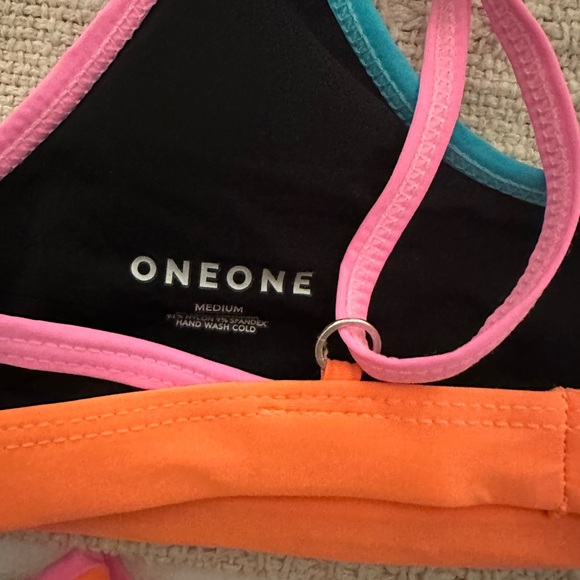 Oneone Black Bikini Set - Size M (bottoms are extra coverage) - Picture 2 of 4